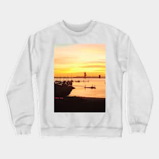 Harbour sunrise Crewneck Sweatshirt